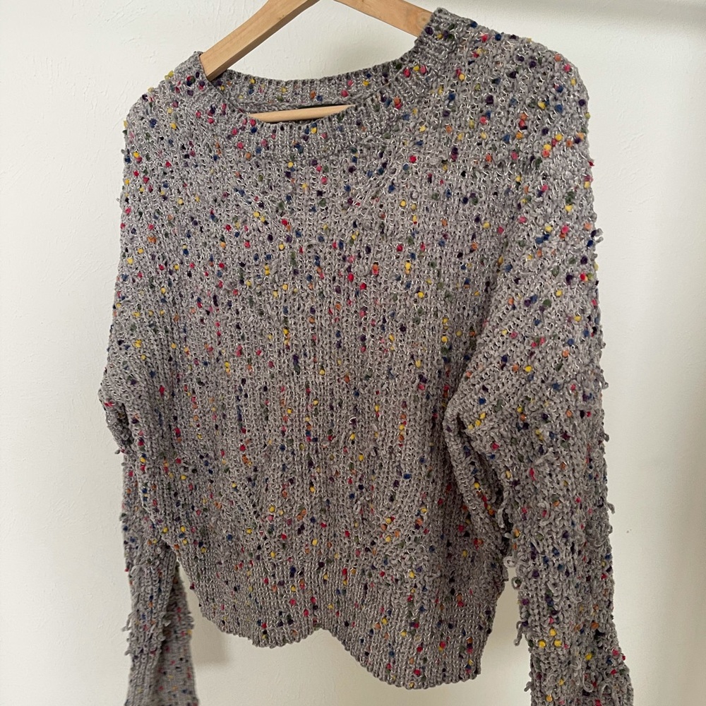 Wild fable cropped sweater